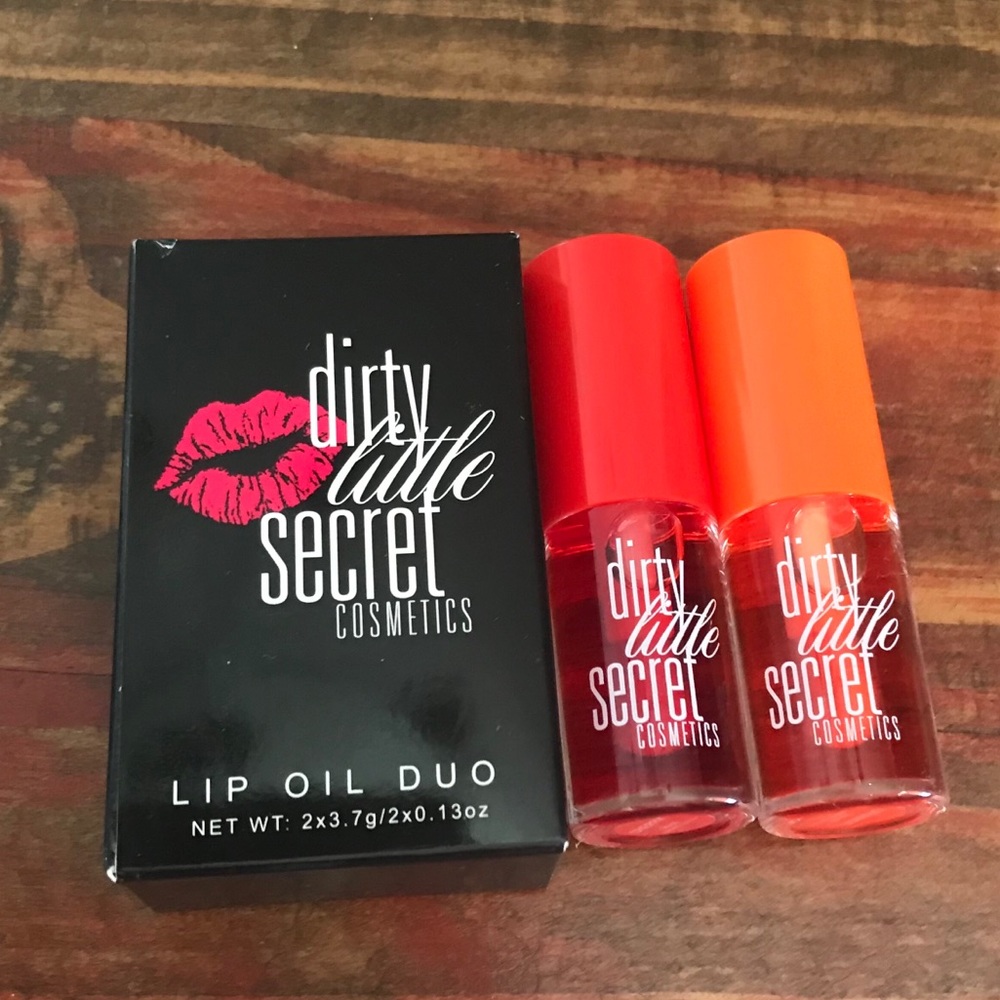 Cherry/Orange Lip Oil Duo 🍒
